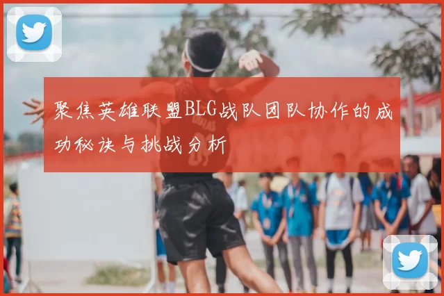 聚焦英雄联盟BLG战队团队协作的成功秘诀与挑战分析