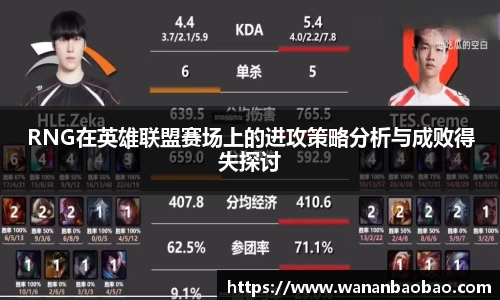 RNG在英雄联盟赛场上的进攻策略分析与成败得失探讨